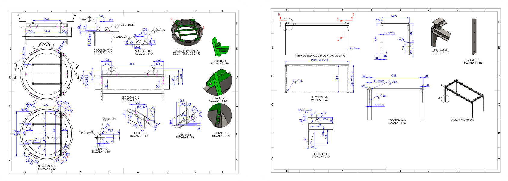 Ingeniero revisando planificación en obra