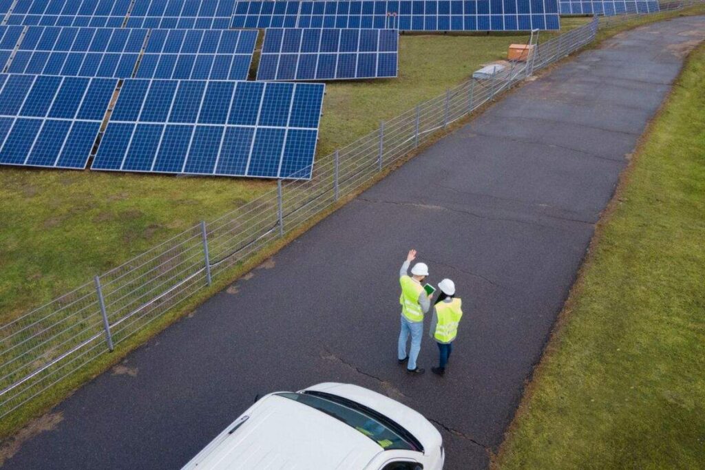 rol inversor solar planta fotovoltaica