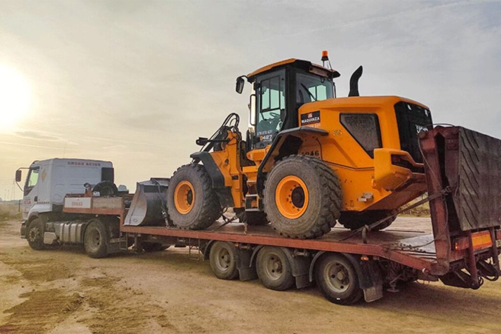 traslado nacional internacional maquinaria pesada
